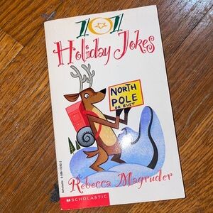 Holiday book kids funny laugh happiness Christmas gift winter